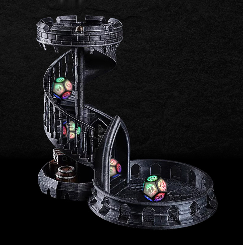 Kirend Arcane Glow — Rechargeable LED D&D Dice Set